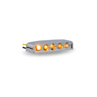 Amber LED Auxiliary Light – 5 Diodes