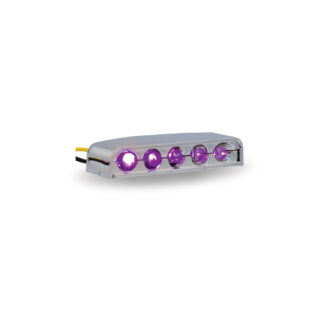 Purple LED Auxiliary Light – 5 Diodes